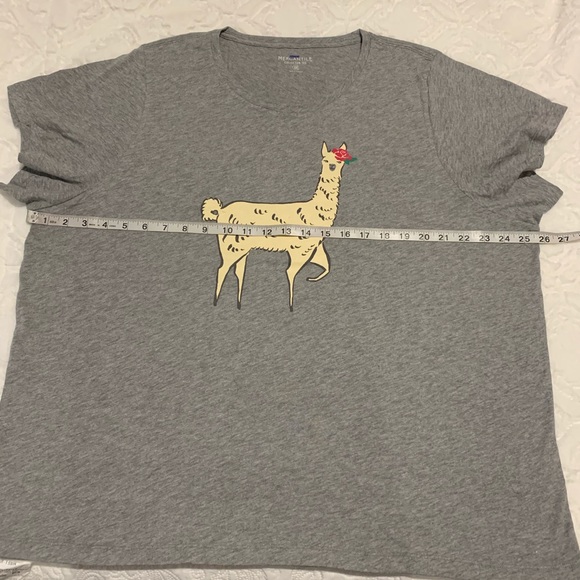 J. Crew Mercantile Llama Collector Tee Size XS, 3X - Picture 11 of 11